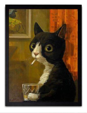 Gato Fumando